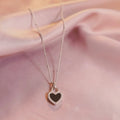 Collar inoxidable colgante con forma de candado