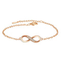 Pulseras de infinito para mujer en plata de ley 925