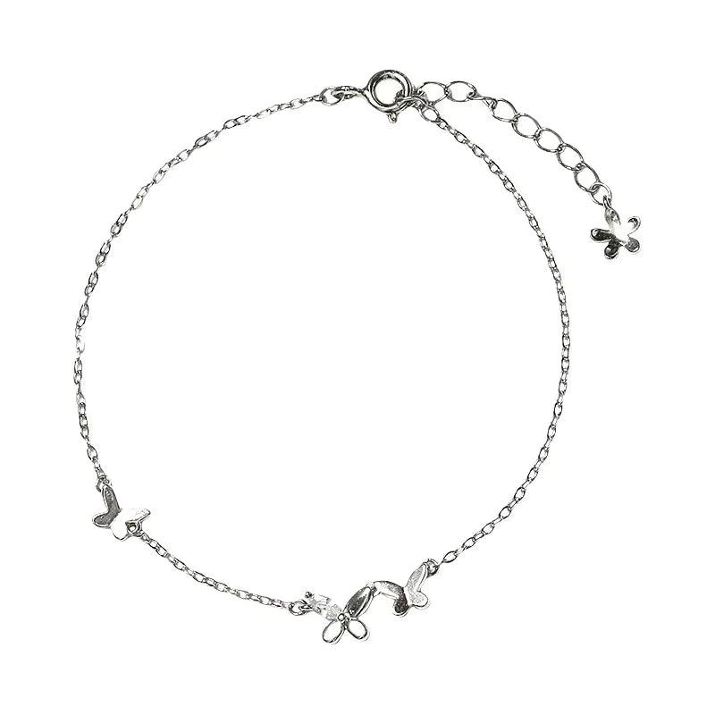 Pulsera delicada de mariposa para mujer